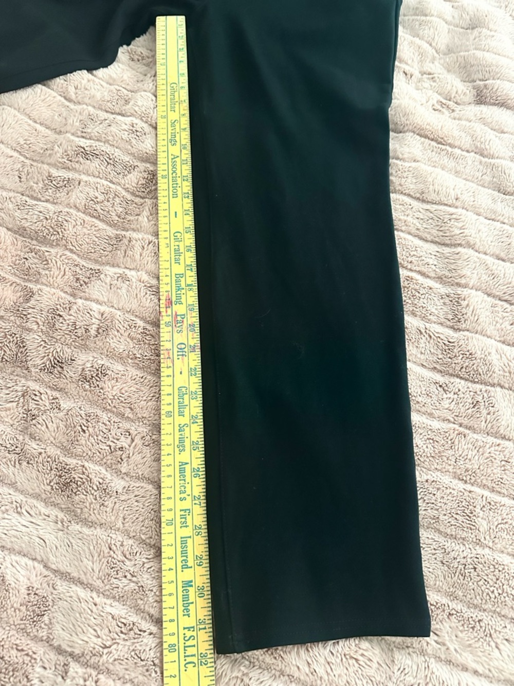 Chico’s Black Pull-On Ponte Pants – Size 3.5 (US 18 Tall) - Picture 5 of 8